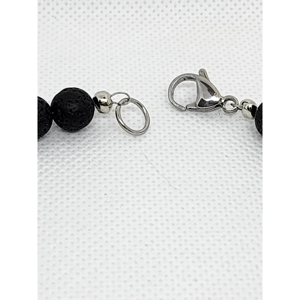 Chakra Lava Stone Bracelet - Picture 6 of 6